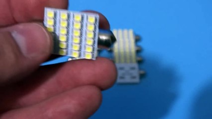 Lâmpada Torpedo 41 MM 24 LEDS SMD, teto, porta luvas, porta mapas e placa