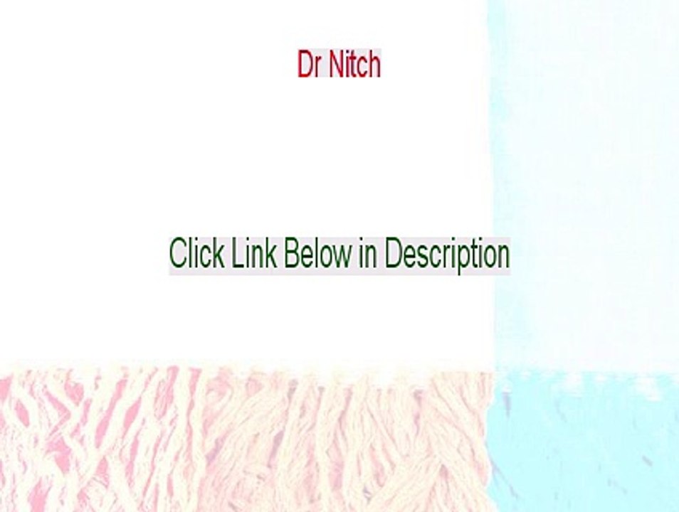 Dr Nitch Review - dr nicholas coppola [2015]