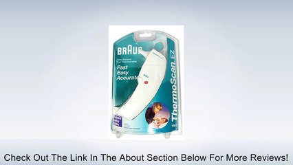 Braun Thermoscan EZ One-Second Ear Thermometer, HM-3 Review