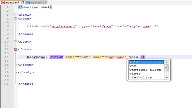 HTML CSS Intro to Forms Part 39