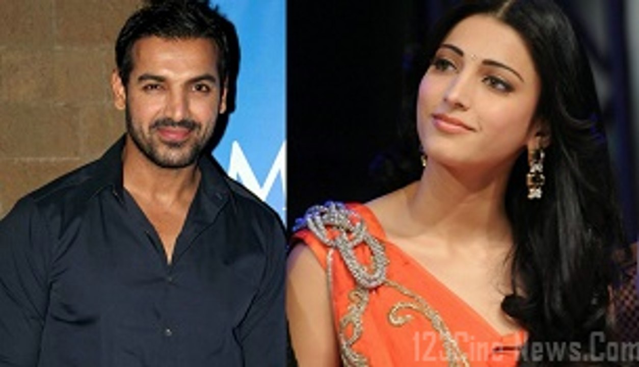 John Abraham Refused to kiss Shruti Haasan | 123 Cine news | Tamil Cinema News