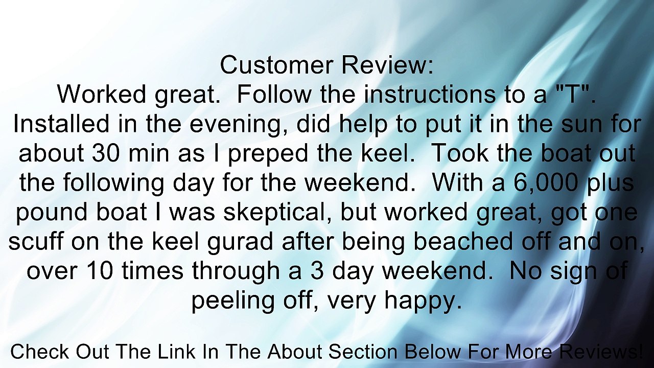 Megaware KeelGuard 8 foot, BLACK Review