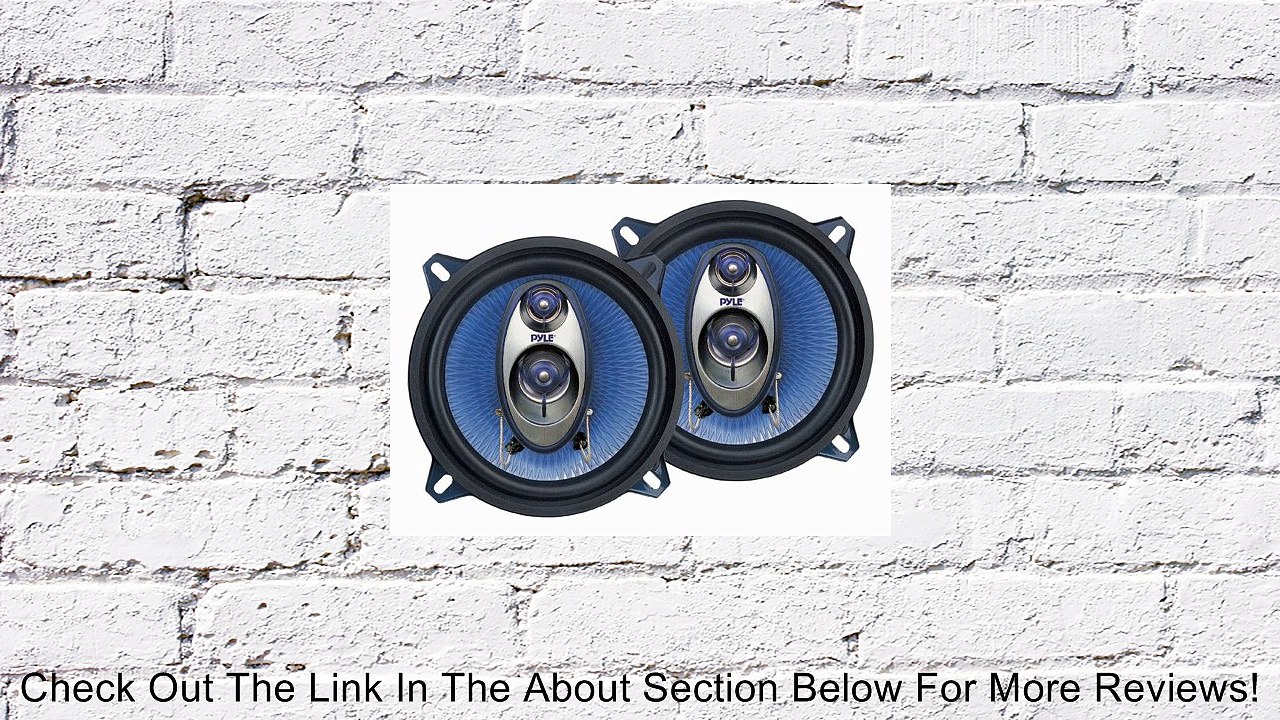 Pyle PL53BL 5.25-Inch 200-Watt Three-Way Speakers (Pair) Review