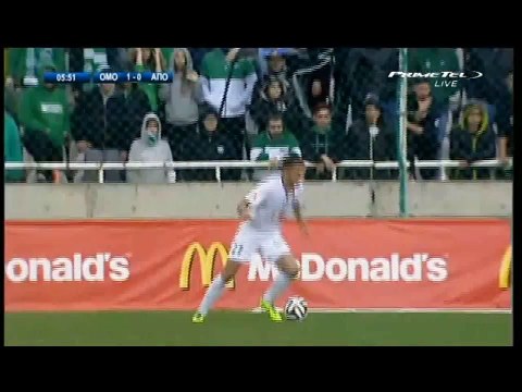 Τα γκολ των Σκέμπρι και Τζιμπούρ (Ομόνοια-ΑΠΟΕΛ)