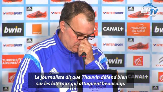 La réponse de Bielsa sur Thauvin