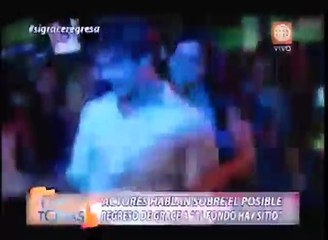 AFHS: Actores hablan sobre el posible regreso de 'Grace' (VIDEO)