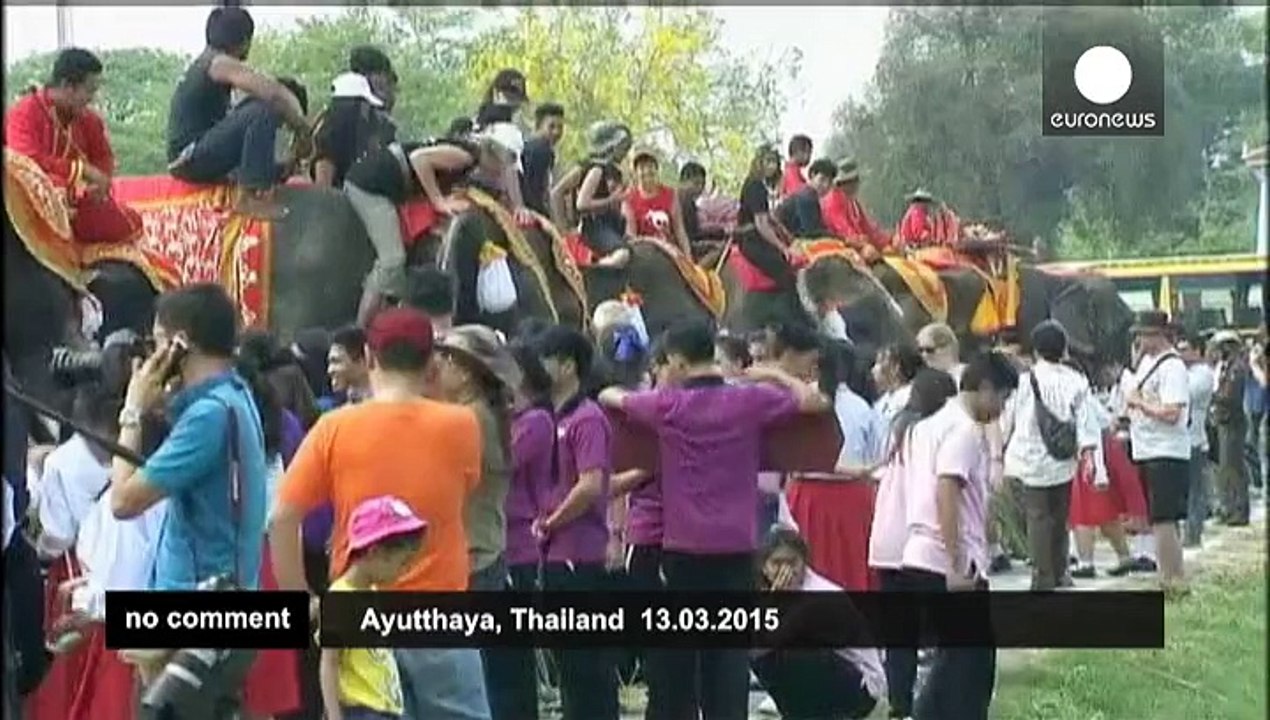Thailand celebrates Elephant Day
