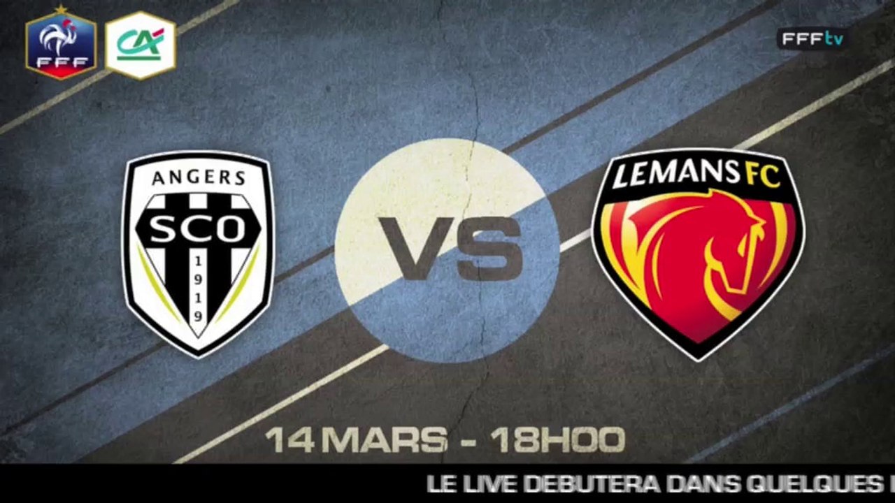 Samedi 14 mars à 18h00 - SCO Angers - FC Le Mans - CFA2 B (REPLAY)