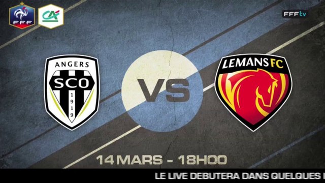 Samedi 14 mars à 18h00 - SCO Angers - FC Le Mans - CFA2 B (REPLAY)