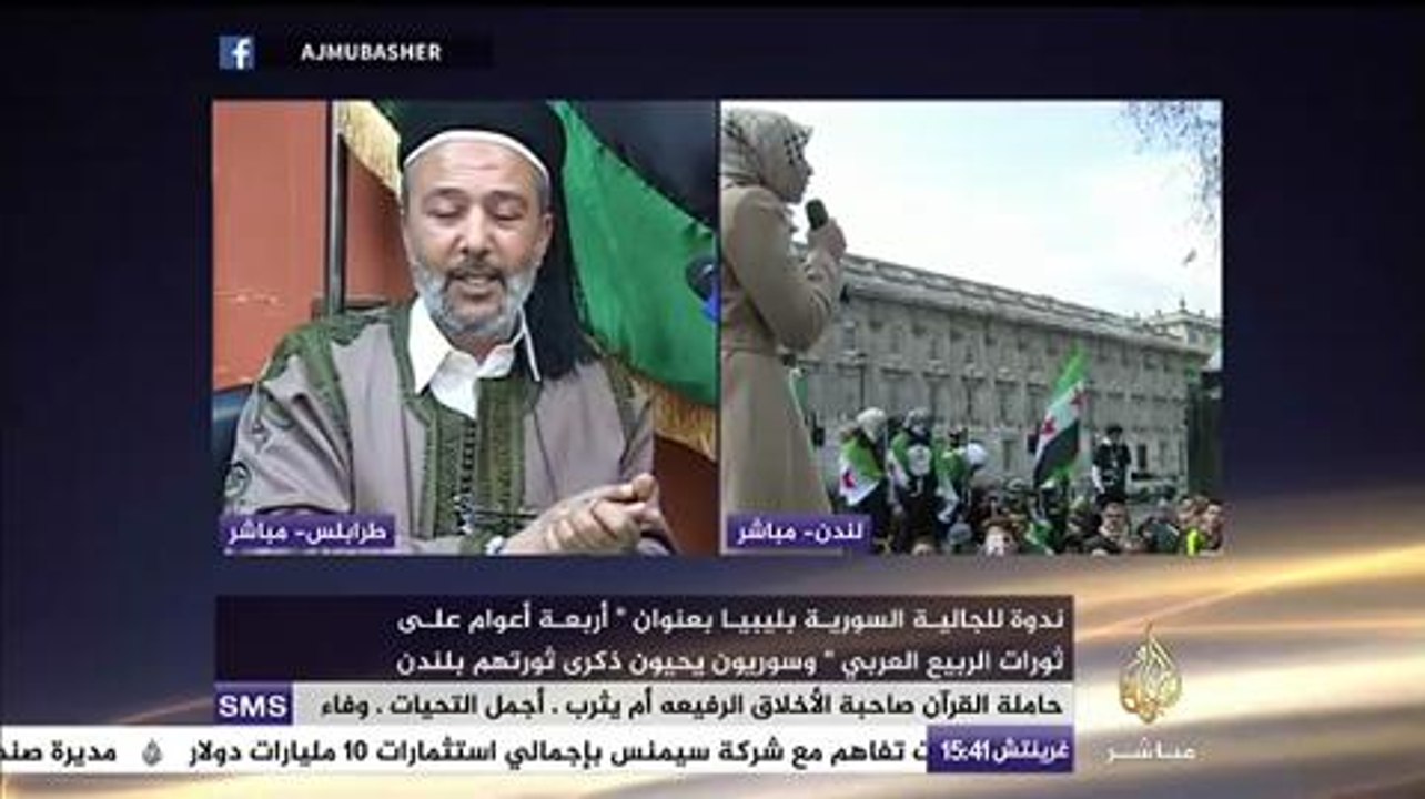 الجالية السورية في ليبيا تنظم ندوة أربعة أعوام على ثورات الربيع العربي