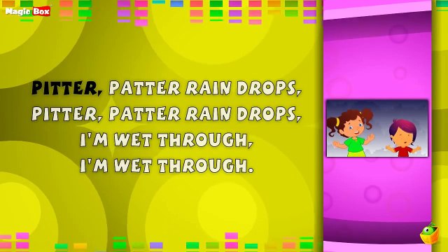 I Hear Thunder Lyrical Video - English Nursery Rhymes Full Lyrics For Kids and Childrens