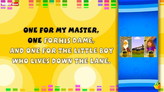 Baa Baa Black Sheep Lyrical Video - English Nursery Rhymes Lyrics For Kids and Childrens