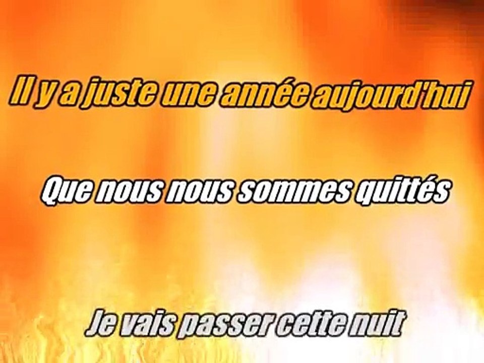 KARAOKE RICHARD ANTHONY - C'est ma fête