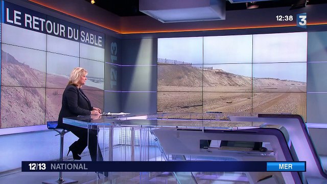 Le sable vient regarnir les dunes des Landes