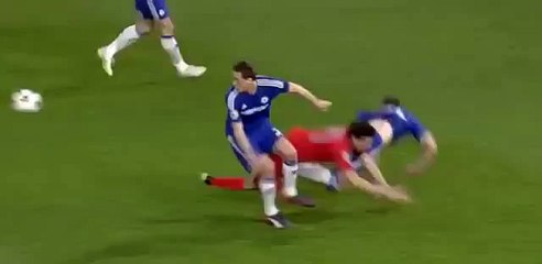Zlatan Ibrahimovic Red Card - Chelsea vs PSG