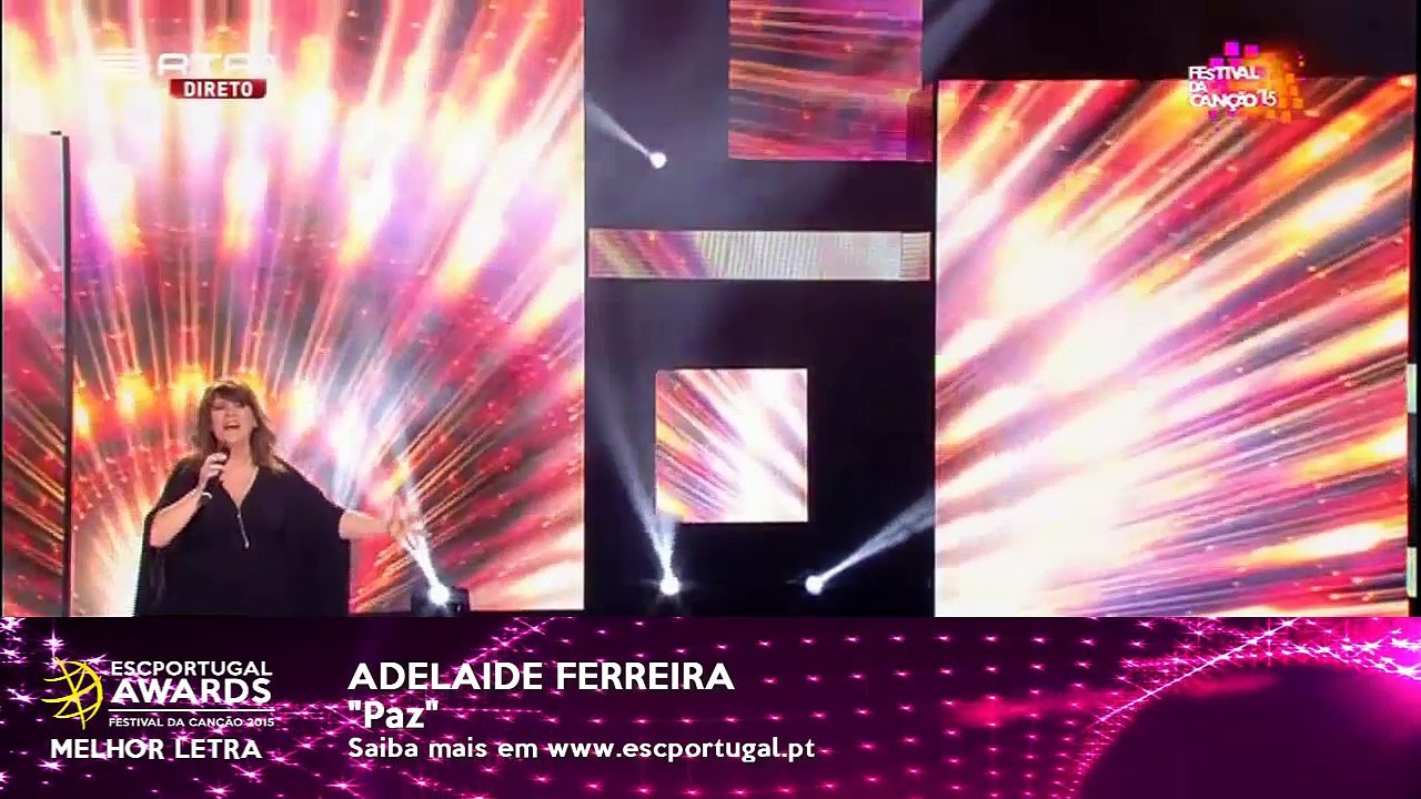 Melhor Letra - ESCPortugal Awards FC2015