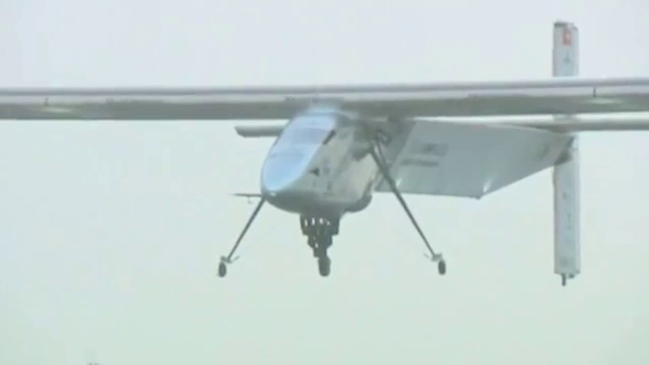 Solar Aircraft Takes off for Second Leg of Journey from Oman