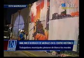 Municipalidad de Lima borró 15 murales entre ayer y hoy [Fotos y video]