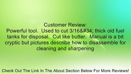 Fein BLK 5.0 6 Gauge Nibbler Review