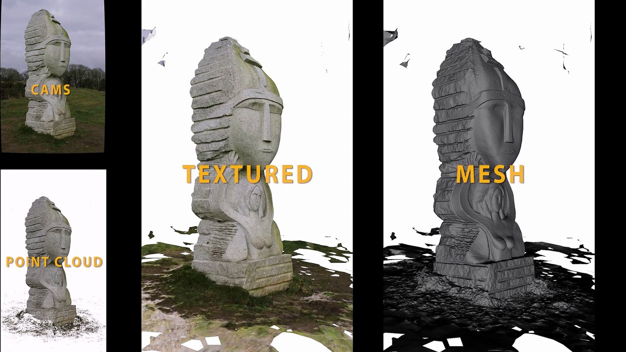 [SFM_08] 3D - Samson - openMVG and CMPMVS - février 2015, La vallée des saints, Carnouët.