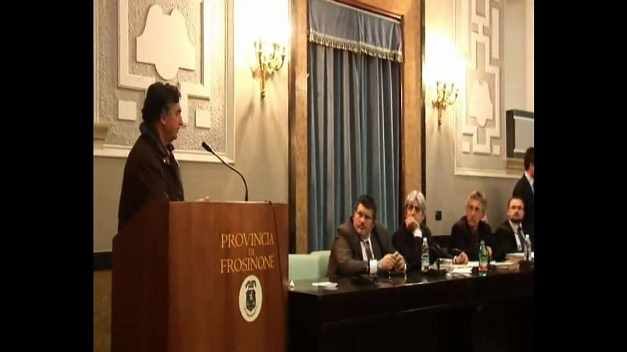 INTERVENTO DELL'ASESSORE DI BELMONTE CASTELLO LUCIANO IANNARELLI