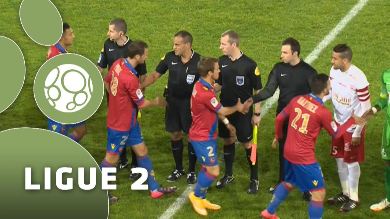 GFC Ajaccio - AS Nancy-Lorraine (1-0)  - Résumé - (GFCA-ASNL) / 2014-15