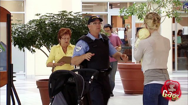 Adorable Baby Pukes on Cop