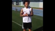 Cristiano Ronaldo and Marcelo Ice Bucket Challenge Nominates Neymar,Lionel Messi