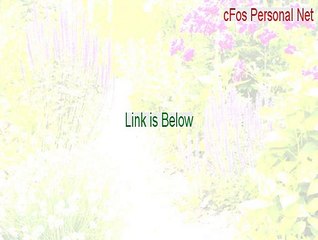cFos Personal Net Free Download [Download Here]