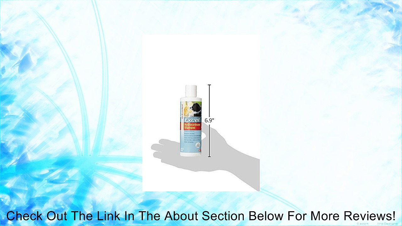 Excel Hydrocortisone Shampoo for Dogs and Cats, 8-Ounce Bottle Review