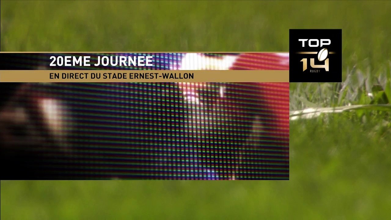 TOP14 - Toulouse-Montpellier: 18-13 - J20- Saison 2014/2015