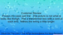 Casio AD-12MLA(U) AC Adapter Power Supply Review