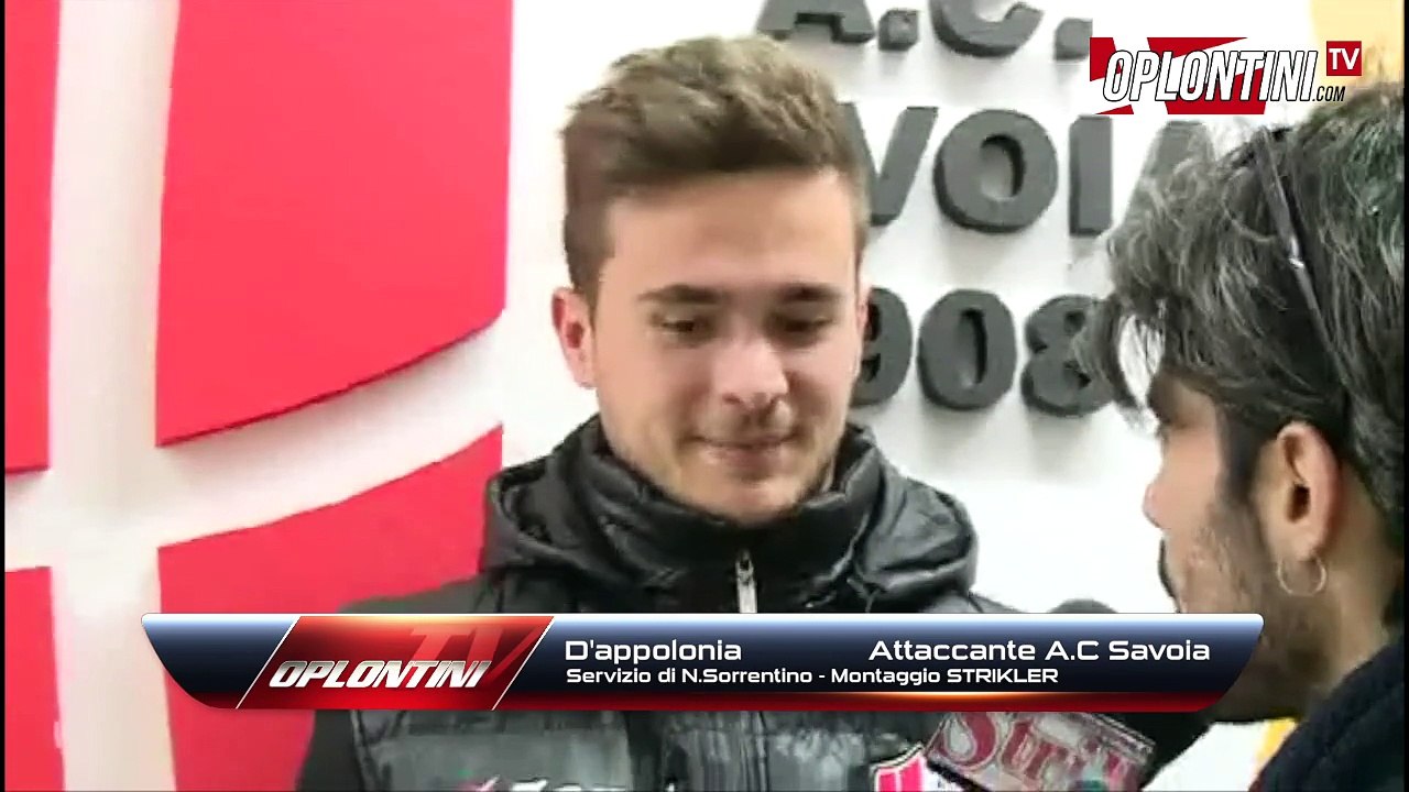 Post gara Savoia-Catanzaro 4-1 - LE INTERVISTE
