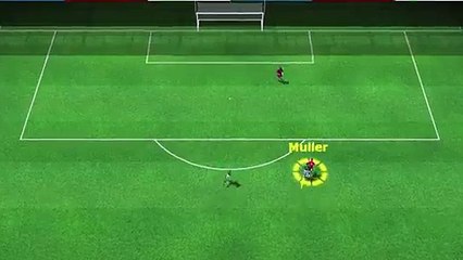 Thomas Müller'in 24. dakikada Bayern Münih'i 1-0 öne geçiren golü