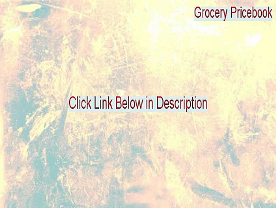 Grocery Pricebook / Grocery Savings Spreadsheet Download (Download Now)