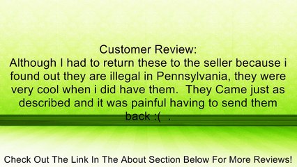 StreetGlow AN100NB Blue Line Series Undercar Kit - Neo Blue Review