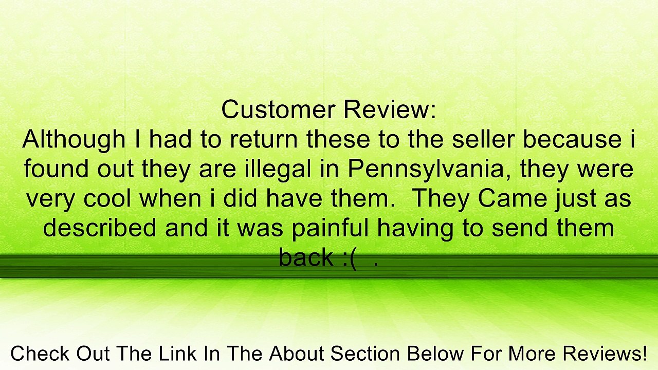 StreetGlow AN100NB Blue Line Series Undercar Kit - Neo Blue Review