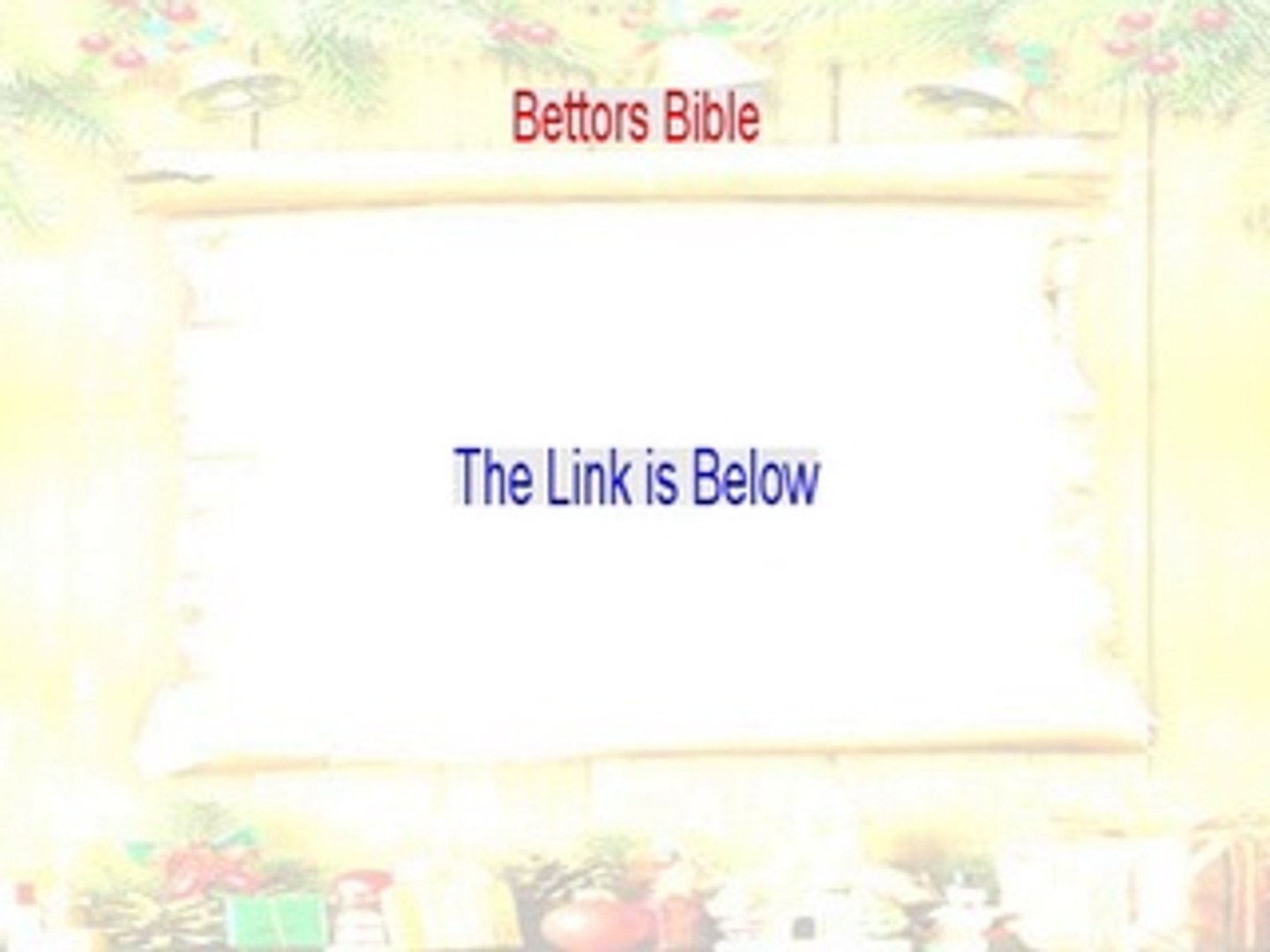 ⁣Bettors Bible PDF [Bettors Biblebettors bible]