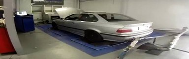 BMW E36 M3 Dyno - testbank 360ps