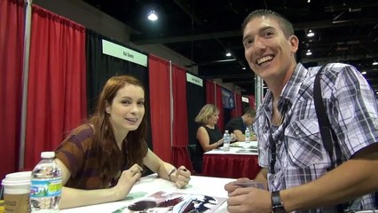 Felicia Day Rips Open My Shirt!