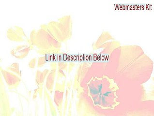 Webmasters Kit Key Gen [Download Now 2015]