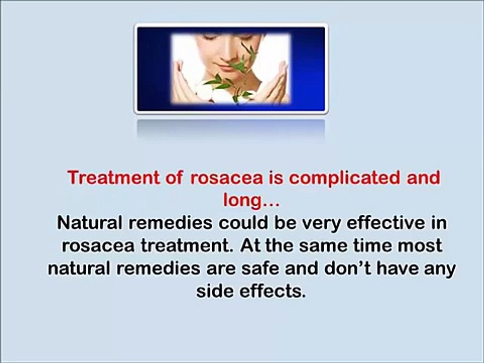 Effective Treatment For Rosacea - treat rosacea naturally
