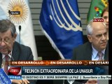 Inicia reunión extraordinaria de cancilleres de UNASUR