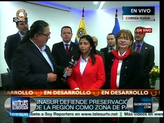 Canciller: Unasur se le plantó al imperialismo "firme y contundente"