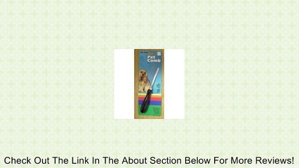 Wood Handle Comb for Long Thick coats Review