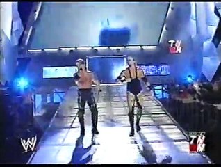 Chris Jericho & Christian vs. Test & Stacy Keibler