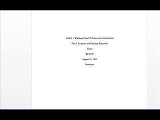 BUS 499 Module 3 Assignment 2 LASA 1 Building Motel X Policies f