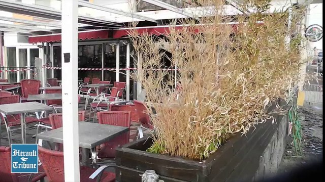 CAP d'AGDE - 2015 - L'inquiétante série d'incendies criminels se poursuit plage du Mole.