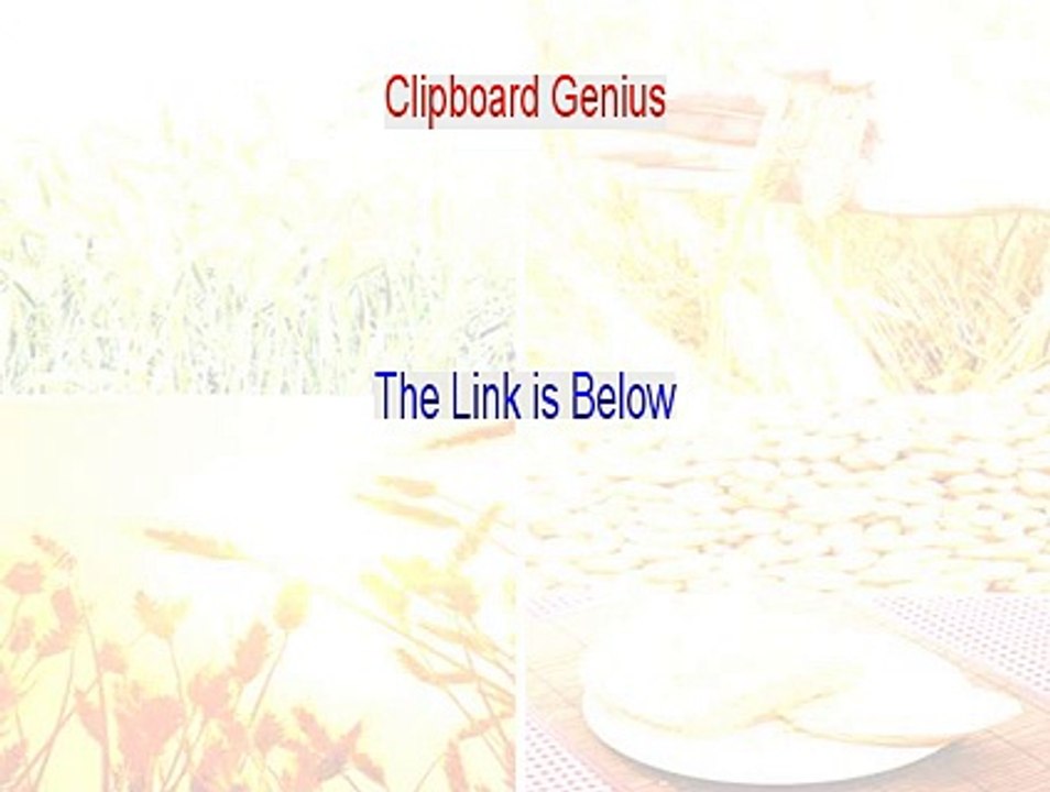 Clipboard Genius Download Free (Clipboard Genius)