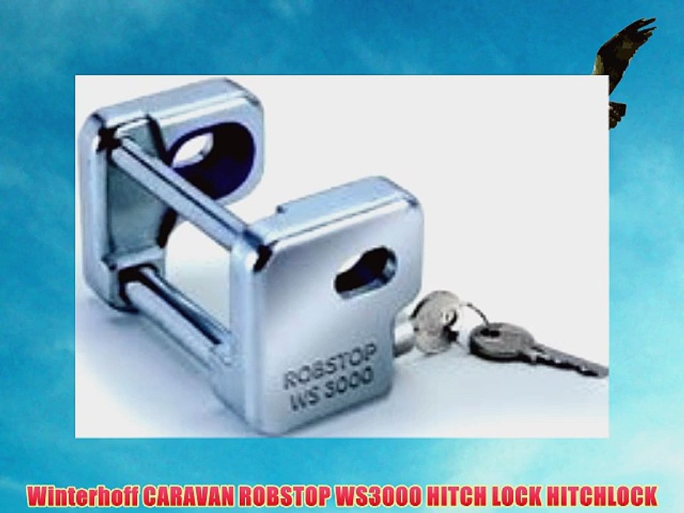 Winterhoff CARAVAN ROBSTOP WS3000 HITCH LOCK HITCHLOCK